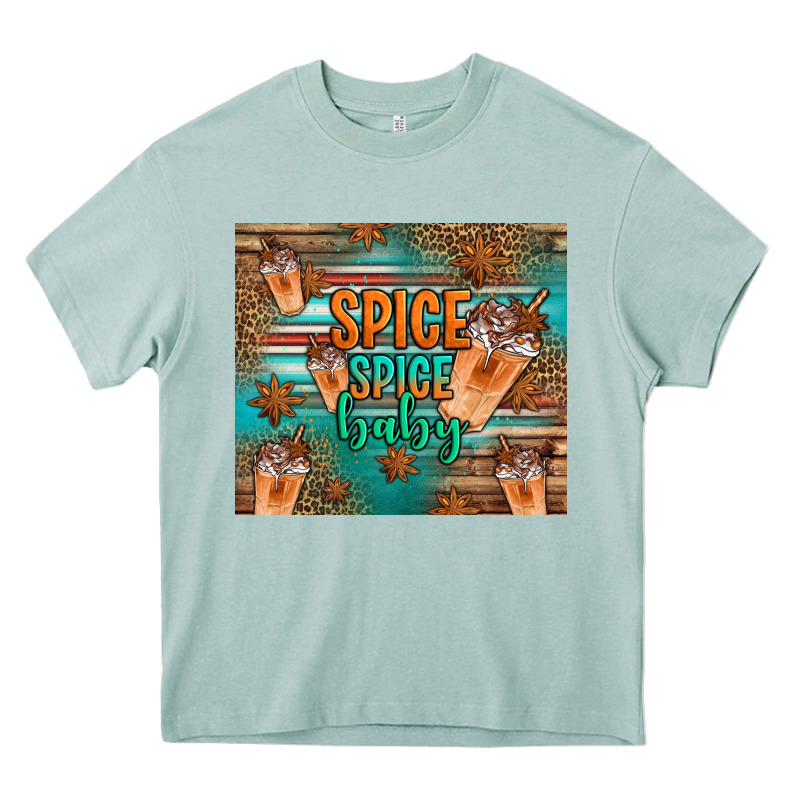 Spice Spice Baby Pumpkin Spice Latte Heavy Core Tee by Jasminsmagicworld | Teevron