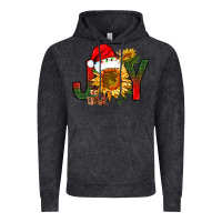 Vintage Black joy christmas with sunflower bbs Vintage Hoodie - BundleAndBundleShop