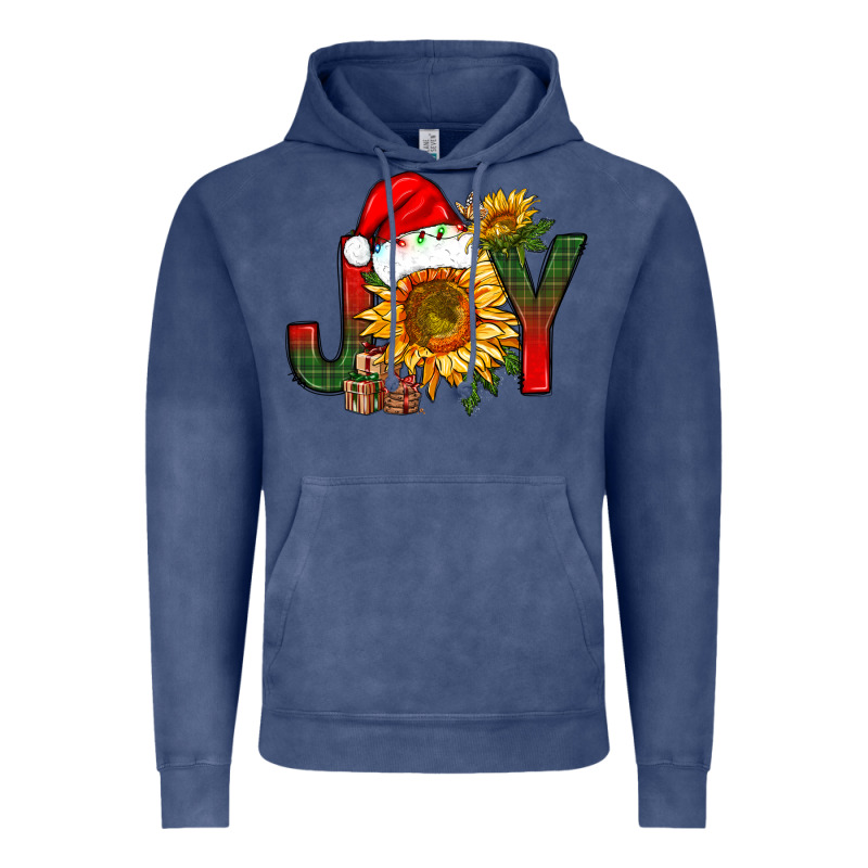 Joy Christmas With Sunflower Bbs Vintage Hoodie by BundleAndBundleShop | Teevron