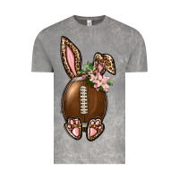 Cloud Rock American Football Easter Bunny Vintage Tee - BundleAndBundleShop