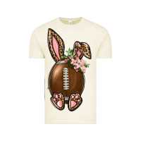 Vintage Arctic American Football Easter Bunny Vintage Tee - BundleAndBundleShop