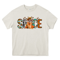 Cream pumpkin spice latte Heavy Core Tee - Jasminsmagicworld