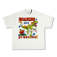 Pistachio roaring into preschool Urban Heavy Tee - BundleAndBundleShop
