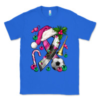 True Royal Pink Christmas Breast Cancer Ribbon Soccer Classic Tee - BundleAndBundleShop