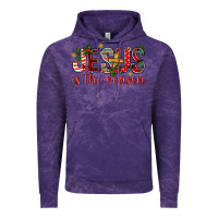 Cloud Purple jesus is the reason christmas bbs Vintage Hoodie - BundleAndBundleShop