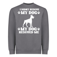 Rescue Dog Heavyweight Sweatshirt | Teevron