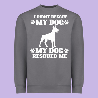 Rescue Dog Heavyweight Sweatshirt Designed By Bettercallsaul