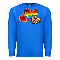 True Royal Pride hearts Premium Sweatshirt - FaDigitalArtStudio