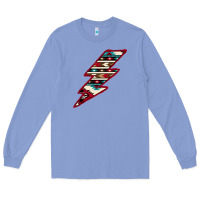 Colony Blue Western Aztec Pattern Lightning Long Sleeve Tee - Bettercallsaul