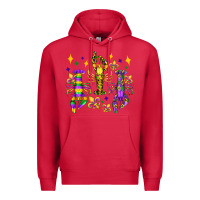 Cardinal mardi gras craw fish olivia Premium Hoodie - OliviaCreatesArt