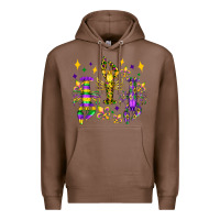 Chestnut mardi gras craw fish olivia Premium Hoodie - OliviaCreatesArt