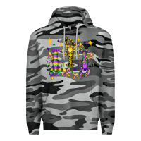 Slate Camo mardi gras craw fish olivia Premium Hoodie - OliviaCreatesArt