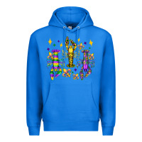 True Royal mardi gras craw fish olivia Premium Hoodie - OliviaCreatesArt