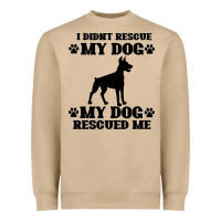 Rescue Dog Heavyweight Sweatshirt | Teevron