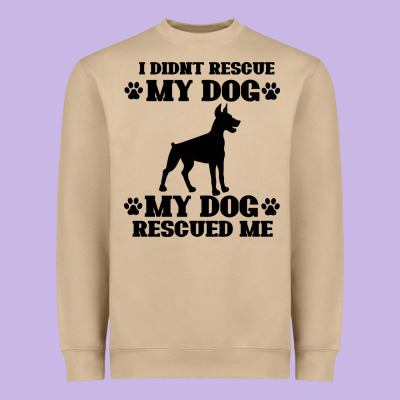 Rescue Dog Heavyweight Sweatshirt Designed By Bettercallsaul