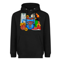 Black Basketball Coffee cup Heavyweight Hoodie - FaDigitalArtStudio