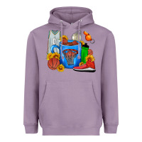 Lavender Basketball Coffee cup Heavyweight Hoodie - FaDigitalArtStudio