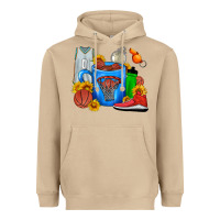 Mushroom Basketball Coffee cup Heavyweight Hoodie - FaDigitalArtStudio