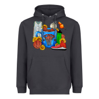 Smoke Basketball Coffee cup Heavyweight Hoodie - FaDigitalArtStudio