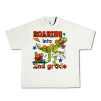 Pistachio roaring into 2nd grade Urban Heavy Tee - BundleAndBundleShop