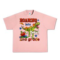 Salmon roaring into 2nd grade Urban Heavy Tee - BundleAndBundleShop
