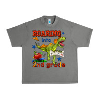 Tornado roaring into 2nd grade Urban Heavy Tee - BundleAndBundleShop