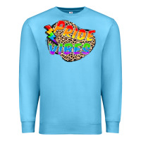 Ocean Blue pride vibes Premium Sweatshirt - FaDigitalArtStudio