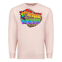 Pale Pink pride vibes Premium Sweatshirt - FaDigitalArtStudio
