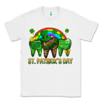 White St. Patricks Dental Classic Tee - BundleAndBundleShop