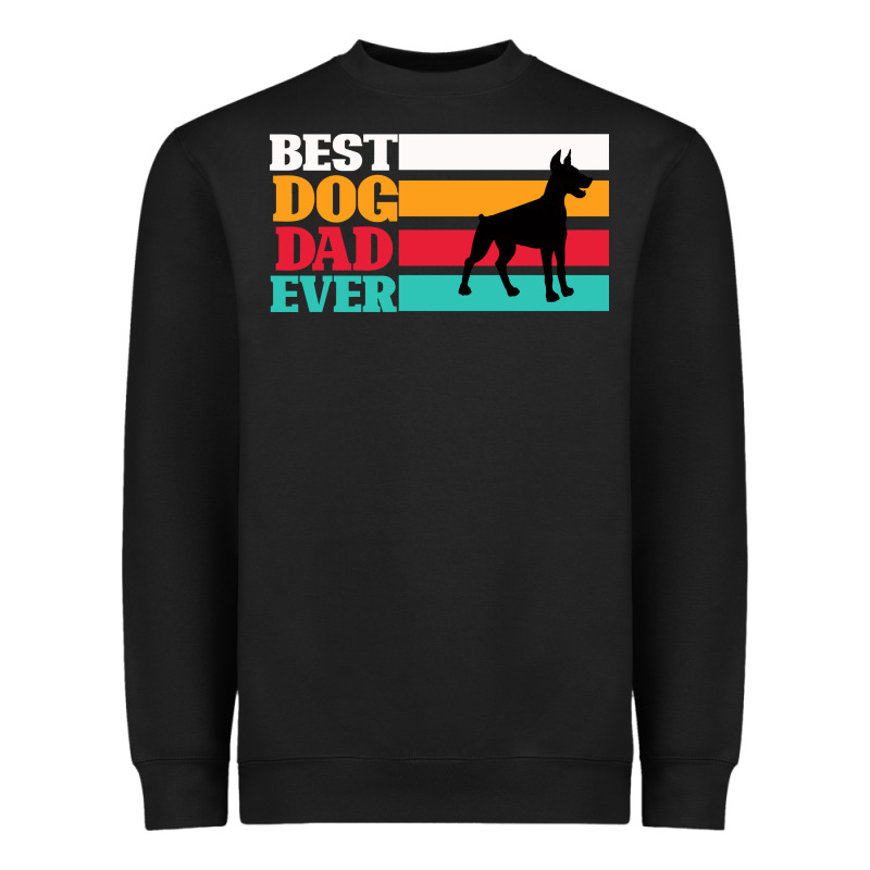 Best Dog Dad Ever Heavyweight Sweatshirt by Bettercallsaul | Teevron