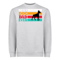 Heather Grey Best Dog Dad Ever Heavyweight Sweatshirt - Bettercallsaul
