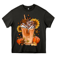 Asphalt pumpkin spice ice latte Heavy Core Tee - Jasminsmagicworld