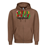 Chestnut certified nursing assistant Zipper Hoodie - CowGirlArtShop