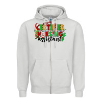 Dove Grey certified nursing assistant Zipper Hoodie - CowGirlArtShop