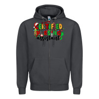 Smoke certified nursing assistant Zipper Hoodie - CowGirlArtShop