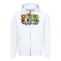 White certified nursing assistant Zipper Hoodie - CowGirlArtShop