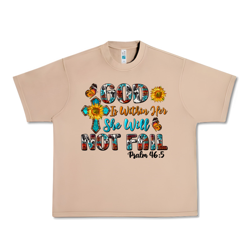 God Is Within Her She Will Not Fail Urban Heavy Tee by BundleAndBundleShop | Teevron