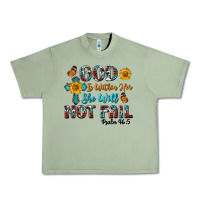 Oil Green god is within her she will not fail Urban Heavy Tee - BundleAndBundleShop