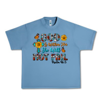 Pebble Blue god is within her she will not fail Urban Heavy Tee - BundleAndBundleShop