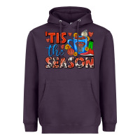 Plum tis the season  basketball coffee mug Heavyweight Hoodie - FaDigitalArtStudio