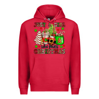 Cardinal just a girl who loves christmas Premium Hoodie - OliviaCreatesArt