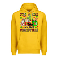 Lemon just a girl who loves christmas Premium Hoodie - OliviaCreatesArt