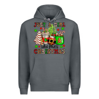 Rock just a girl who loves christmas Premium Hoodie - OliviaCreatesArt
