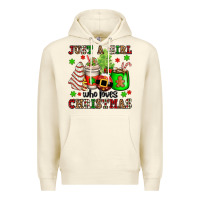 Sandshell just a girl who loves christmas Premium Hoodie - OliviaCreatesArt