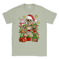 Matcha Skeleton Christmas Element Snowman Awda Classic Tee - BundleAndBundleShop