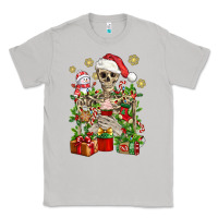 Moon Dust Skeleton Christmas Element Snowman Awda Classic Tee - BundleAndBundleShop
