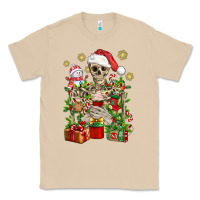 Mushroom Skeleton Christmas Element Snowman Awda Classic Tee - BundleAndBundleShop