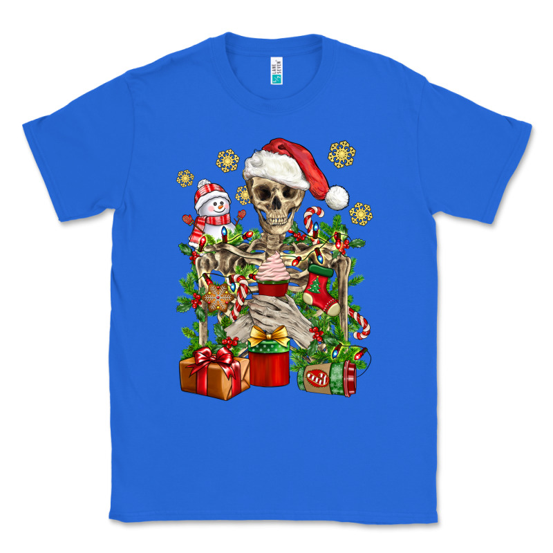 Skeleton Christmas Element Snowman Awda Classic Tee by BundleAndBundleShop | Teevron
