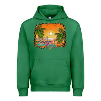 Emerald beach vibes Urban Hoodie - CowhideDigitalArt