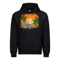 Foreset Green beach vibes Urban Hoodie - CowhideDigitalArt